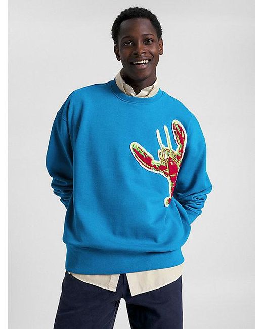 Tommy Hilfiger X Andy Warhol Sweatshirt mit Hummer-Print in Blau für Herren  | Lyst DE