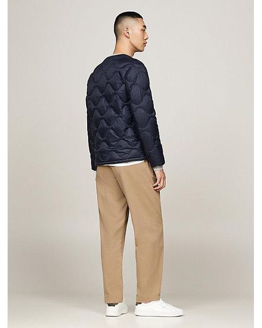 Tommy Hilfiger Daunengefüllte Jacke Mit Zwiebel-Steppung in Blue für Herren