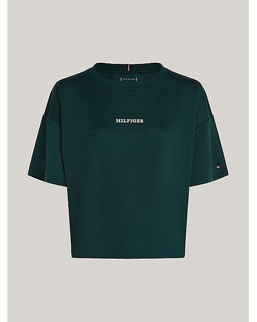 Tommy Hilfiger Green Sport TH Cool Relaxed Fit Mesh-T-Shirt