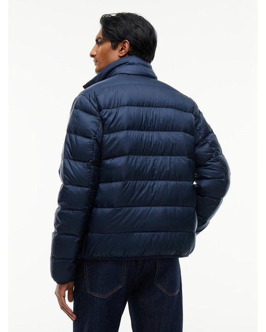 Tommy Hilfiger Blue Packable Lightweight Down Ripstop Relaxed Jacket for men