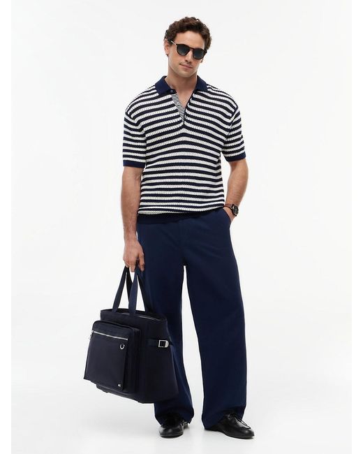 Sac De Voyage Week-End À Drapeau En Émail Tommy Hilfiger pour homme en coloris Blue