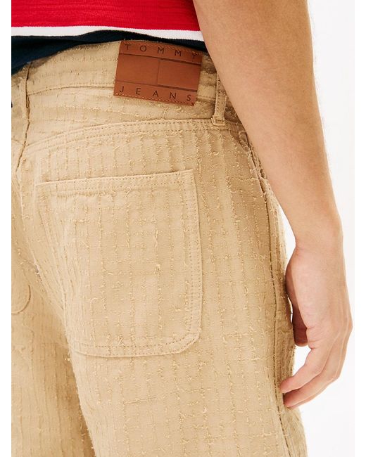 Tommy Hilfiger Jaimie Textured Relaxed Canvas Trousers for men