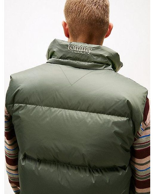 Tommy Hilfiger Alaska Ripstop Bodywarmer in het Green voor heren
