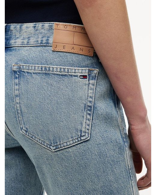 Tommy Hilfiger Blue Faded Low Rise Bootcut Jeans