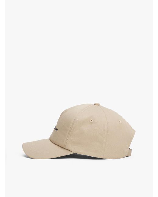 Cappello Da Baseball Con Bandierina Ricamata di Tommy Hilfiger in Natural da Uomo