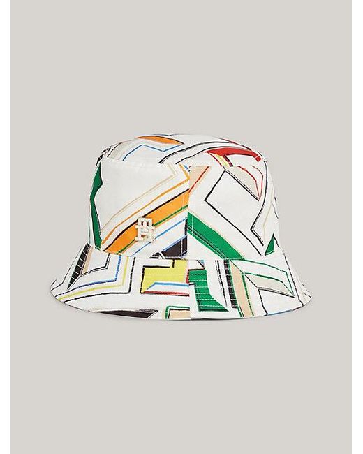Sombrero de pescador con insignia Tommy Hilfiger de color Natural