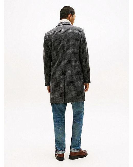 Tommy Hilfiger Smart Casual Mantel Mit Prince Of Wales-Karo in Gray für Herren