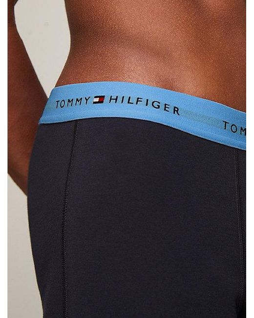 Tommy Hilfiger 3er-Pack Signature Essential Trunks mit Logo in Blue für Herren
