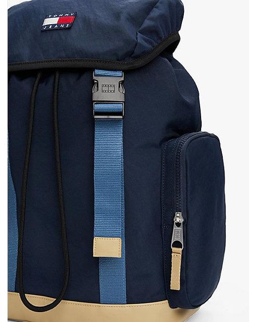 Tommy Hilfiger Essential Rucksack Mit Klappe in Blue für Herren