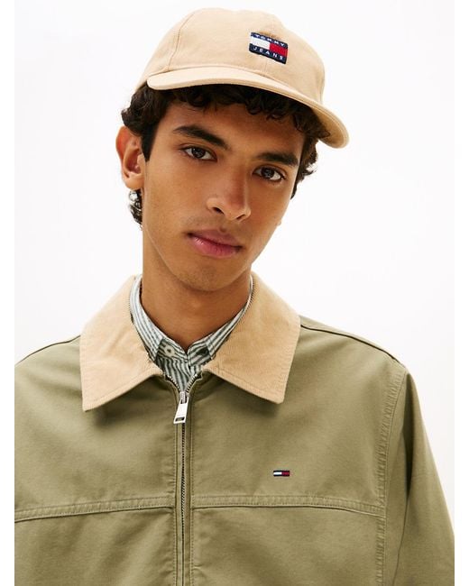 Tommy Hilfiger Natural Heritage Logo Washed Baseball Cap for men