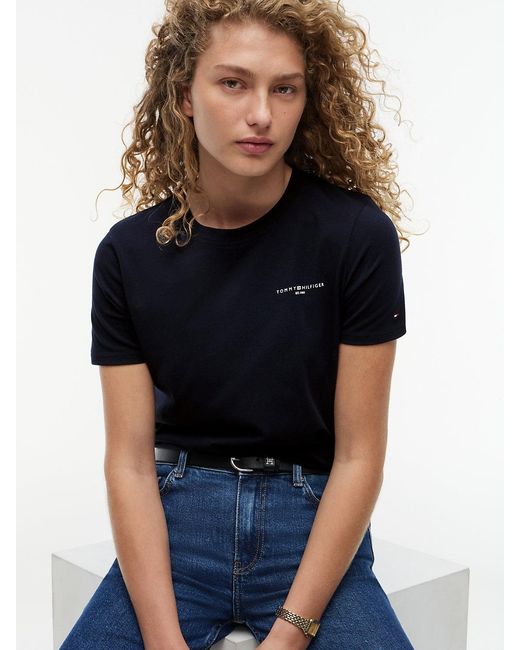 Tommy Hilfiger Blue 1985 Collection Logo T-shirt