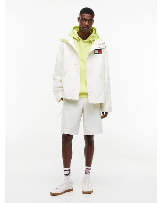 Tommy Hilfiger White Tommy X U.s. Sail Gp Team Relaxed Jacket