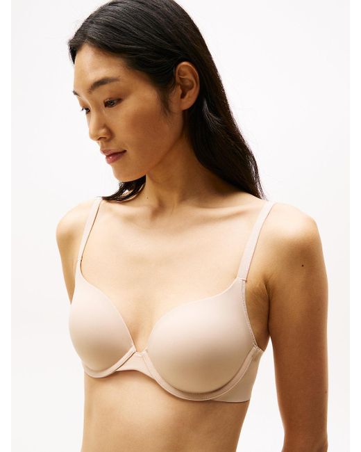 Reggiseno Push Up Senza Cuciture di Tommy Hilfiger in Natural