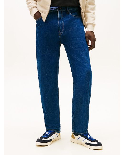 Tommy Hilfiger Blue Sonny Faded Regular Tapered Leg Jeans for men