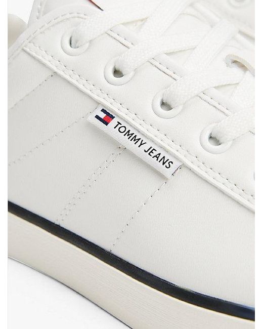 Zapatillas Con Refuerzos De Goma Tommy Hilfiger de hombre de color White