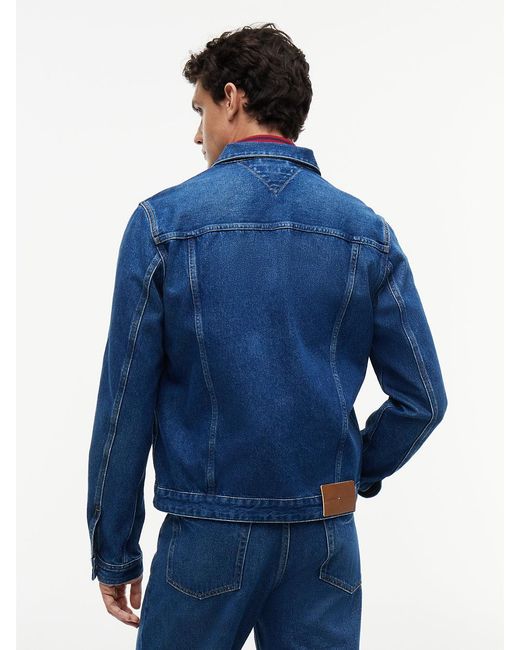 Tommy Hilfiger Blue Denim Trucker Jacket for men