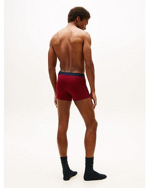 Tommy Hilfiger Th Original Trunk Und Socken Im Geschenkset in Red für Herren