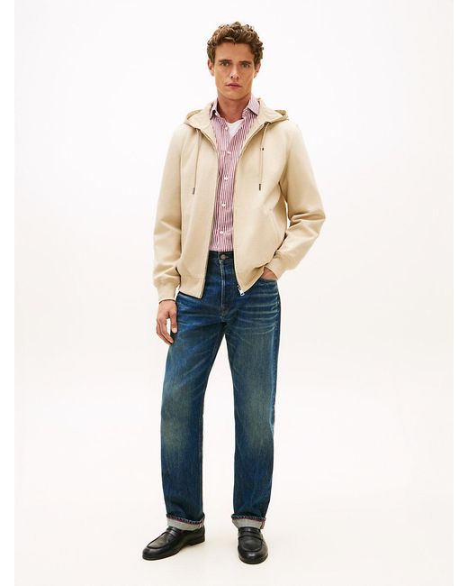 Tommy Hilfiger Natural Reversible Zip-Thru Hoody for men