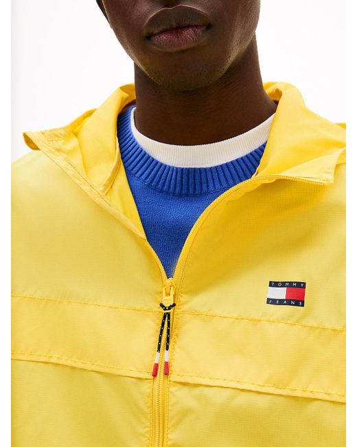 Tommy Hilfiger Yellow Lightweight Chicago Windbreaker for men