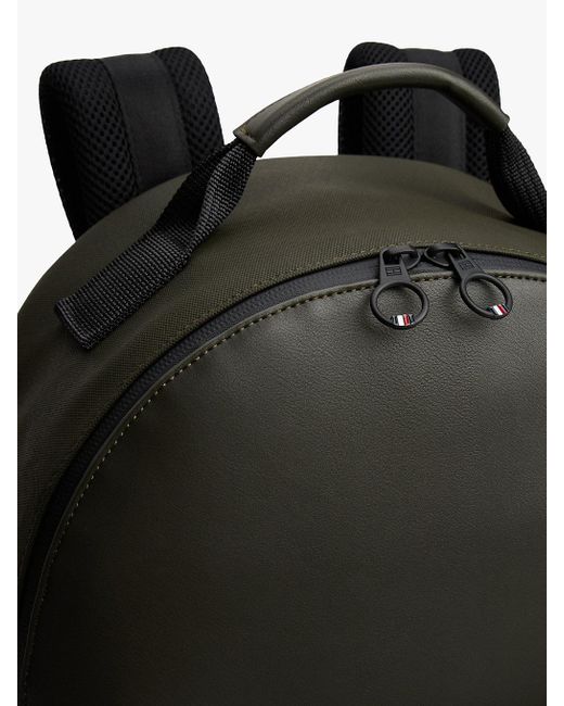Zaino Con Logo di Tommy Hilfiger in Black da Uomo