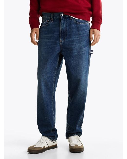 Tommy Hilfiger Whiskered Carpenter Pocket Skater Jeans for men