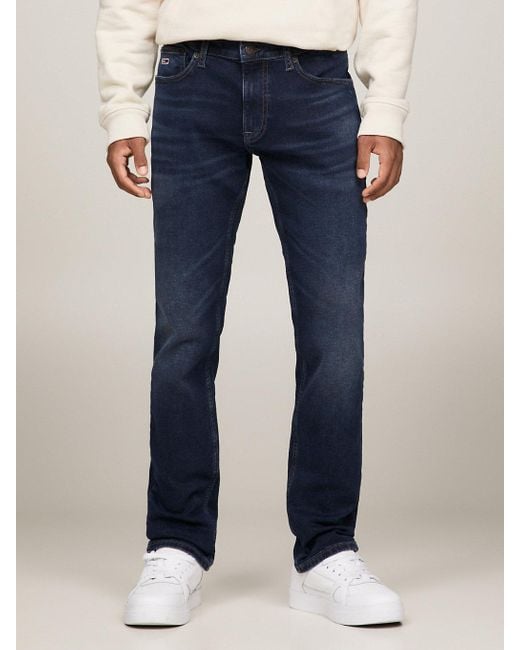 Tommy Hilfiger Blue Scanton Slim Faded Jeans for men