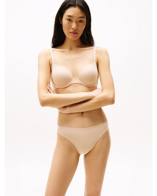 Reggiseno Push Up Senza Cuciture di Tommy Hilfiger in Natural