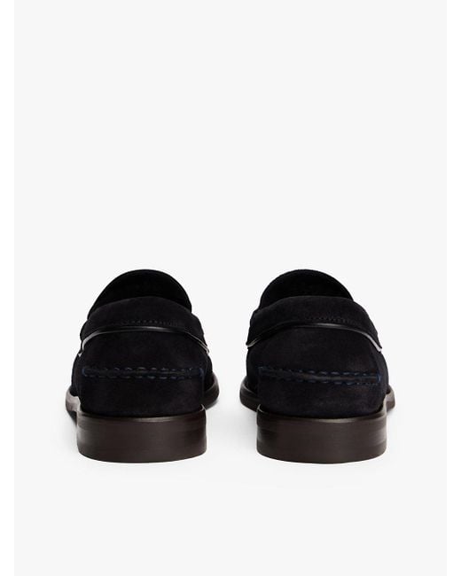 Mocassini di Tommy Hilfiger in Black da Uomo