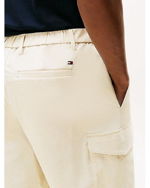 Tommy Hilfiger Performance Harlem Relaxed Cargoshort Van Ripstop in het Blue voor heren