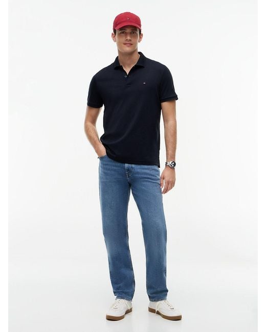 Tommy Hilfiger Blue Regular Fit Polo Shirt for men