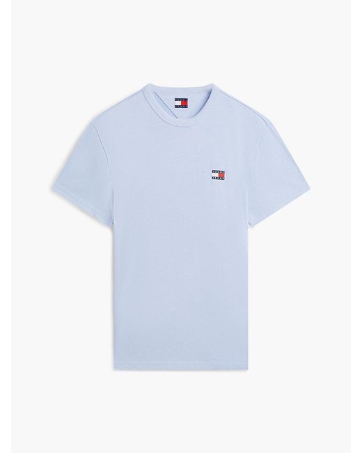 Tommy Hilfiger Blue Tommy Flag Crew Neck T-Shirt for men