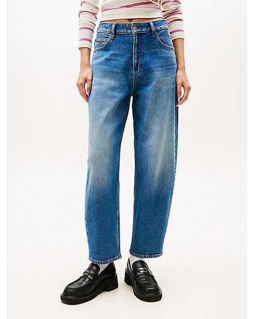 Tommy Hilfiger Tapered Jeans Met Balloon-Pijpen in het Blue