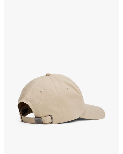 Cappello Da Baseball Con Bandierina Ricamata di Tommy Hilfiger in Natural da Uomo