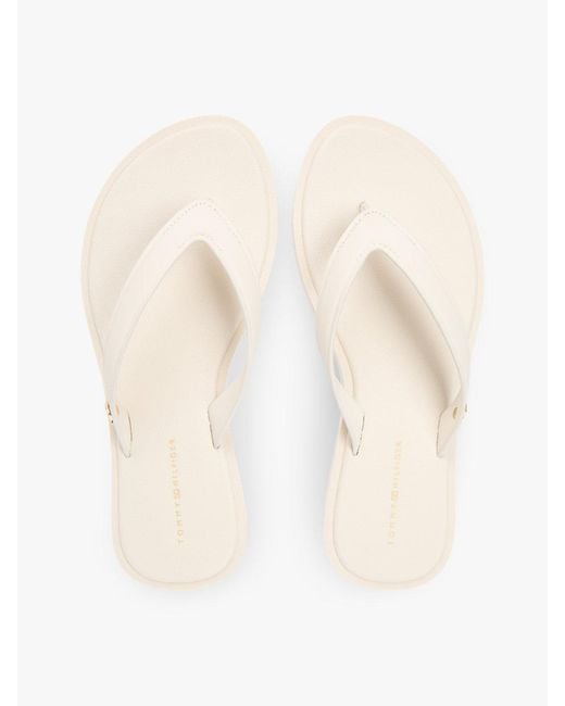 Tommy Hilfiger Natural Chic Th Monogram Flip-flops