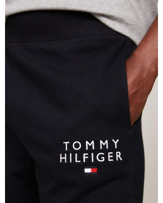 Shorts Lounge Th Original Con Logo di Tommy Hilfiger in Blue da Uomo