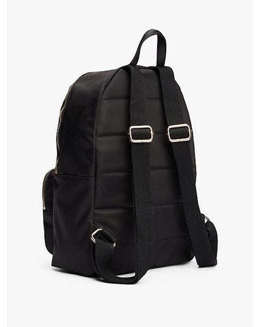 Mochila Con Insignia Th Emblem Tommy Hilfiger de color Black