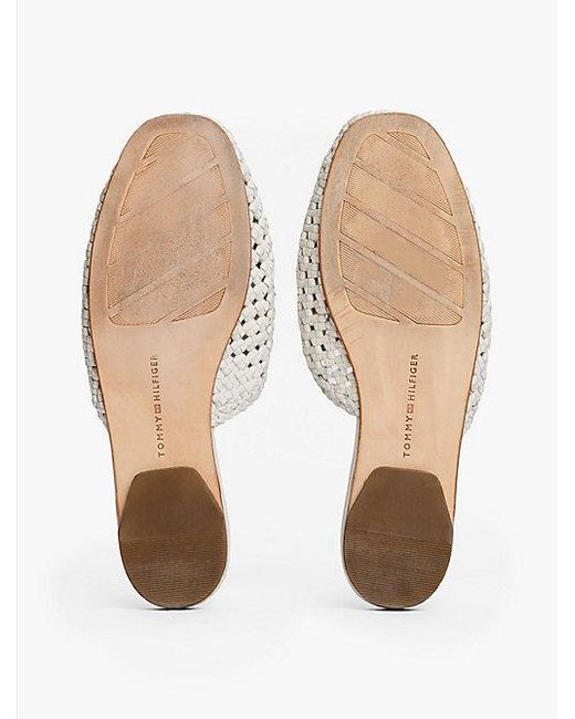 Mocasines The Runway Collection De Ganchillo Tommy Hilfiger de color White