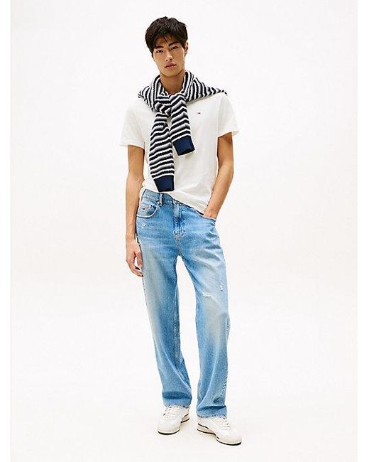 Tommy Hilfiger 2Er-Pack Extra Slim Fit Jersey-T-Shirts in Blue für Herren