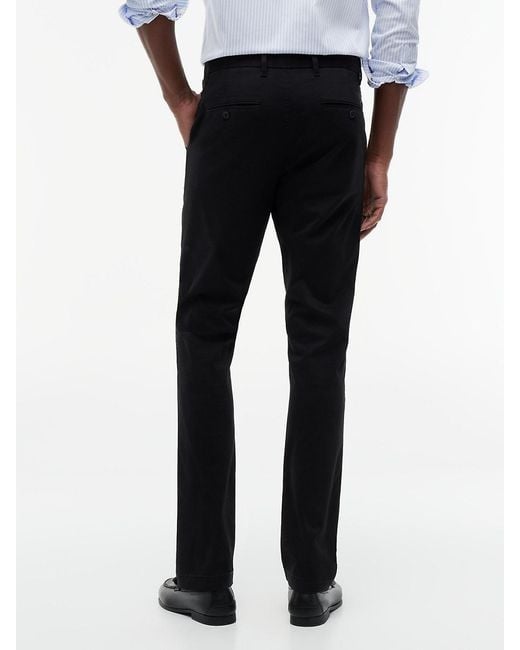 Tommy Hilfiger Black 1985 Bleeker Slim Twill Chinos for men