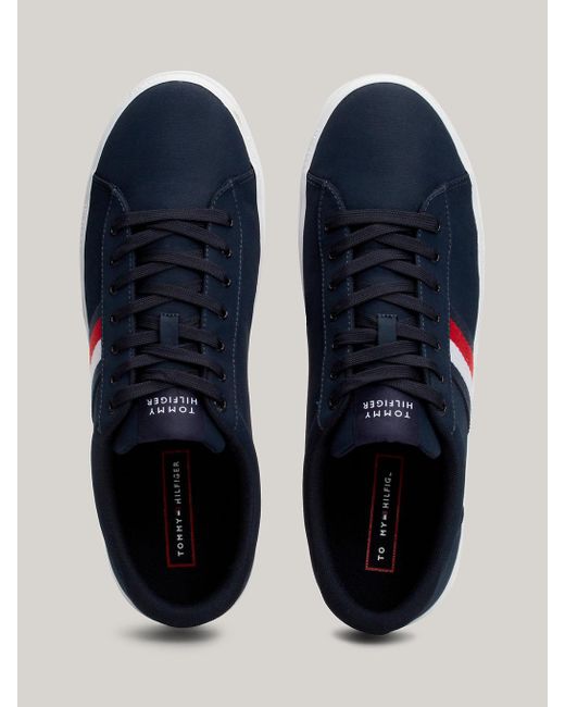 Tommy Hilfiger Blue Essential Iconic Signature Tape Trainers for men