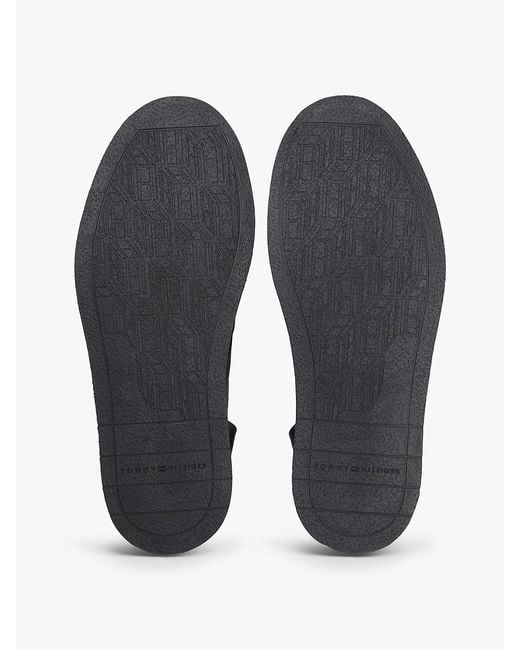 Bottes Chukka En Cuir À Surpiqûres Et Lacets Tommy Hilfiger pour homme en coloris Blue