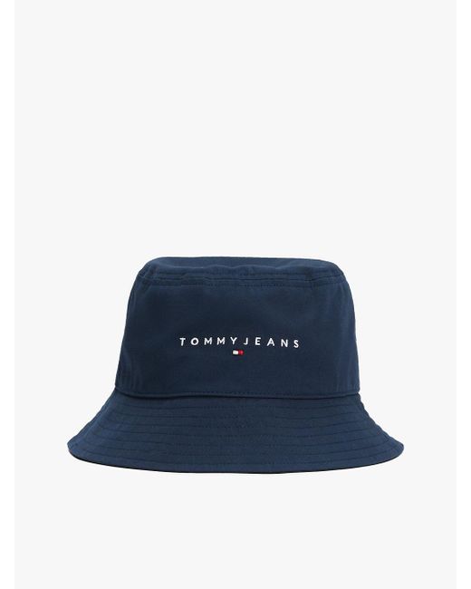 Bob À Logo Brodé Tommy Hilfiger en coloris Blue