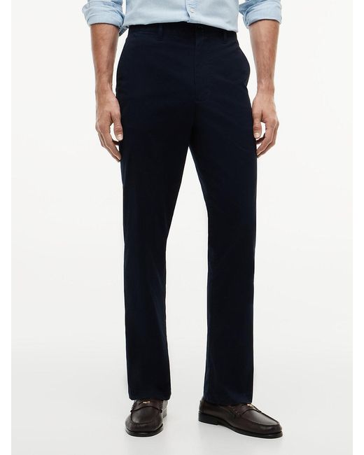 Tommy Hilfiger Blue Dover Regular Twill Chinos for men