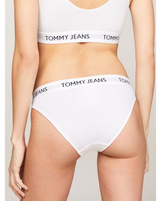 Tommy Hilfiger Blue Heritage Repeat Logo Waistband Briefs