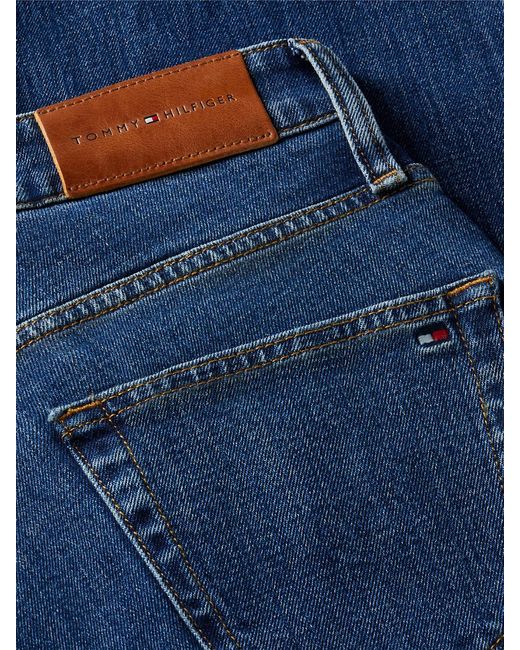 Tommy Hilfiger Blue Mid Rise Bootcut Jeans