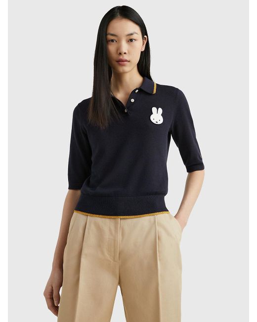 Tommy Hilfiger Blue Tommy X Miffy Organic Cotton Polo