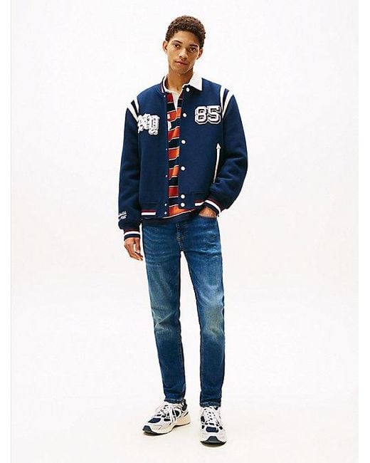 Tommy Hilfiger Austin Whiskered Slim Tapered Jeans in het Blue voor heren