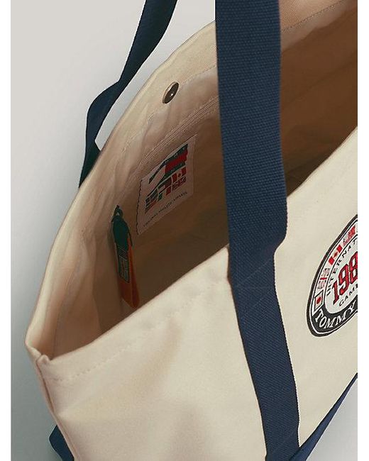 Tommy Hilfiger Blue Tommy Jeans International Games Tote-Bag mit Color Blocking