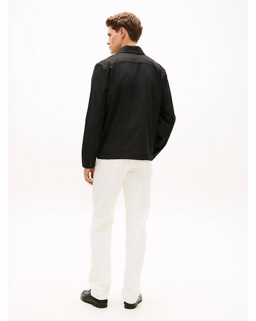 Tommy Hilfiger Black Performance Relaxed Fit Air Dot Shirt for men