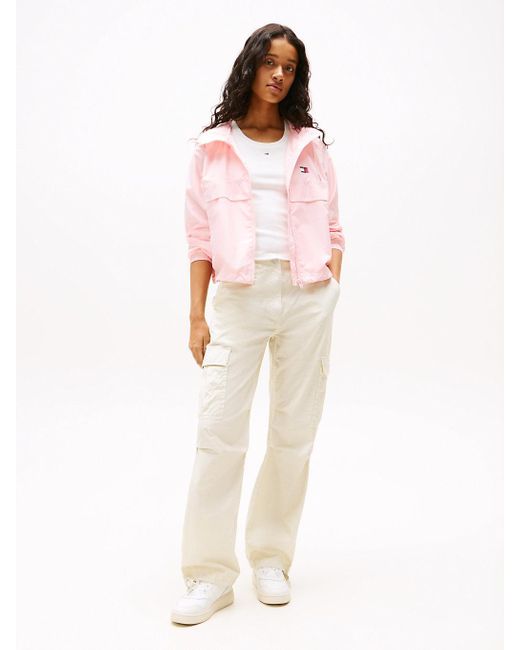 Tommy Hilfiger Multicolor Mid Rise Relaxed Cargo Trousers